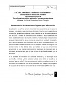 Implementación de Herramientas Digitales para la Educación