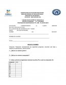 Examen de matematics 1