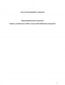 Responsabilidad Social Corporativa. “Gestión y Certificación en RSE a Través de ISO 26.000, Ética empresarial”