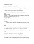 TEMA: “La importancia del teatro para el íntegro desarrollo infantil”