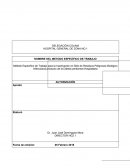 Metodo especifico de trabajo RPBI