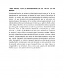 Cañón Casero. Para la Representación de La Tercera Ley de Newton