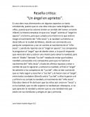 Reseña critica de un angel en aprietos