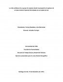 Tema: La vida cotidiana de un grupo de mujeres desde la perspectiva de género de la Casa Cultural Tejiendo Sororidades de la ciudad de Cali