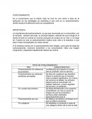 Posicionamiento.