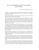Ensayo del libro de emery lord cuando te fuiste