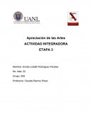 Tema: Integradora Artes