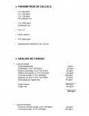 Memoria de cálculo estructural