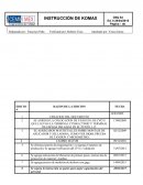 DSQ083-C Instrucción de KOMAX - Verificación de dados Ed. 8.