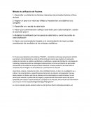 Asignar un peso a un valor que refleje su importancia a sus objetivos a su compañía