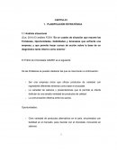 TEMA: PLANIFICACIÓN ESTRATÉGICA