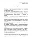 Mi autobiografía - Ensayo.