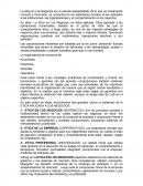 Tema: La Etica en los negocios.