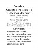 Derechos constitucionales de los ciudadanos mexicanos