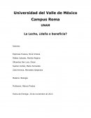 Biología. La Leche, ¿daña o beneficia?