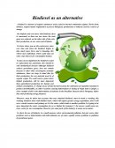 Biodiesel as an alternative