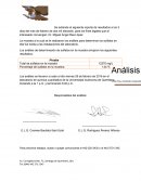 Reporte de resultados - Sulfatos