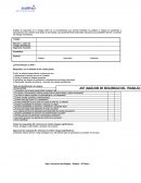 Check list de vehículos.