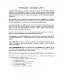 TERMINOLOGIA Y LEXICOLOGIA JURIDICA