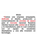 Mision vision empresarial.