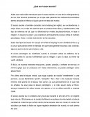 ¿Qué es el acoso escolar?