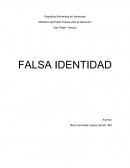 Falsa Identidad.