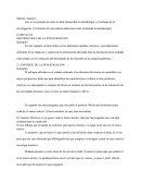 TEMA: METODOLOGIA DE LA INVESTIGACION