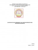 Los Proyectos de Aprendizaje una opción diferente para los estudiantes