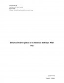 El romanticismo gótico en la literatura de Edgar Allan Poe