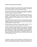 Evolución del comportamiento del consumidor