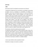 HIPOTESIS ‘’PIZU’’