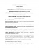 Clasificación de derecho contemporáneo