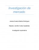 Planteamiento del problema.Investigación exploratoria