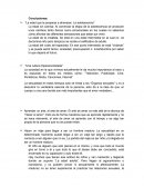 Conclusiones "Quiero aprender a amar"