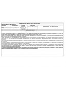 Planificacion matematica 1 año