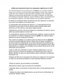 ¿Sabes qué importancia tienen los compuestos orgánicos en la vida?