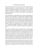 Tema: Estrategias de planeacion.