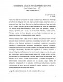 NECESIDAD DE AFIANZAR UNA NUEVA TEORÍA EDUCATIVA