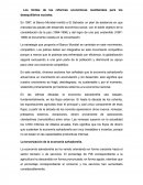 Los limites de las reformas económicas neoliberales para los desequilibrios sociales.