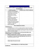 EL GRUPO ÚNICO (15 ALUMNOS) CUENTA CON LAS SIGUIENTES