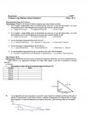 Examen de trigonometría.