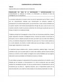 ELABORACIÓN DE LA INTRODUCCIÓN.