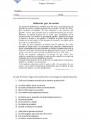 Prueba de diagnostico 7° año Básico. Lengua y literatura