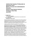 Proceso de la sistematización Educativa