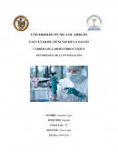 Ensayo sobre la investigación.