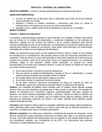 PRACTICA 1. MATERIAL DE LABORATORIO. Página 1