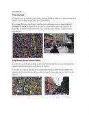 En relación con su contexto se encuentra paralelo a lugares públicos o monumentos de la nación como La Moneda y la plaza de la constitución.