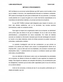 Metodo o Procedimiento.. Página 1