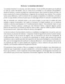 Ensayo Película La Naranja Mecanica.