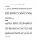 Datos alarmantes sobre diabetes en México.